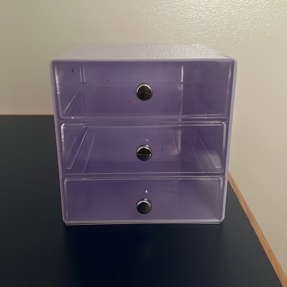 COPY - lavender desk organizer